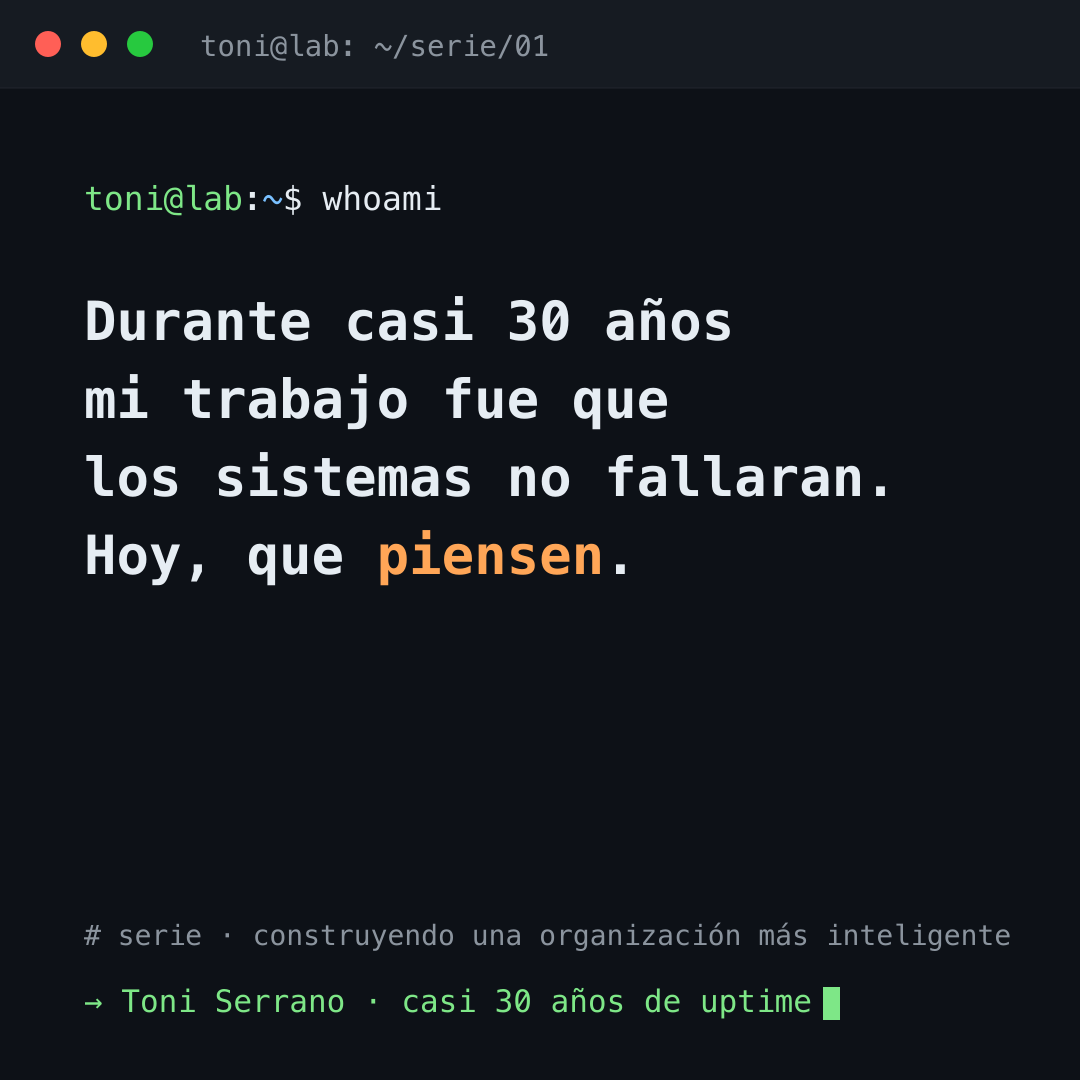 De no fallar a pensar